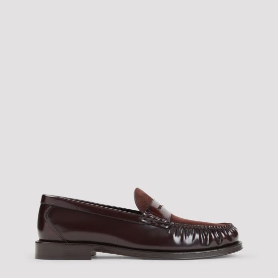 26FW 브루넬로 쿠치넬리 로퍼 MZUOXSF673 CKC46 BURGUNDY TUYA