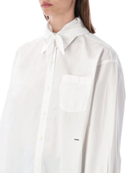 26FW 프라다 셔츠 P470JR6283 F0009 Bianco - PRADA