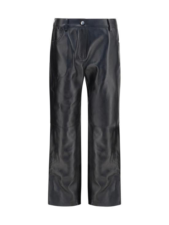 26FW 마그다뷰트림 스트레이트 팬츠 289726 BLACK