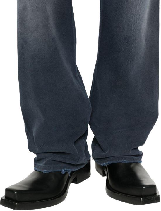 26SS 발렌시아가 커브드 니 팬츠 857194TTW648074 NAVY - BALENCIAGA