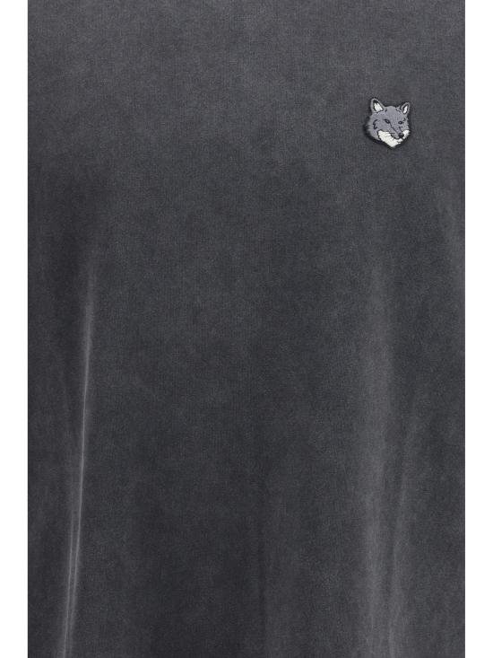 26FW 메종키츠네 반팔 티셔츠 PM00108KJBIT7 0519 GREY - MAISON KITSUNE