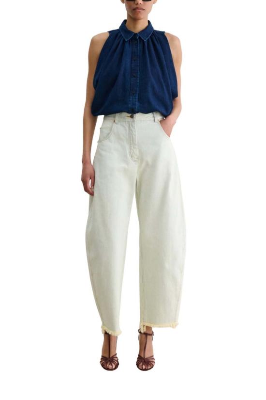  레이첼 코미 블라우스 칼마 탑 잉크 워시 - RACHEL COMEY