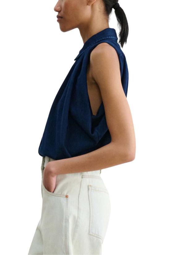  레이첼 코미 블라우스 칼마 탑 잉크 워시 - RACHEL COMEY