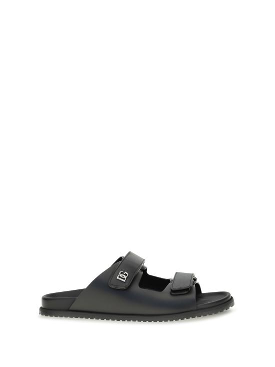 26FW 돌체앤가바나 뮬/슬리퍼 A80522A9Q67 80999 BLACK