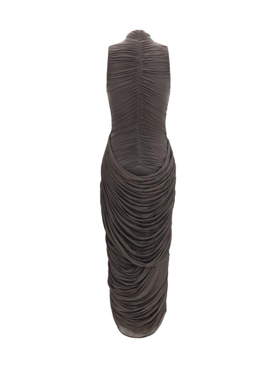 26FW 마그다뷰트림 롱 원피스 381726 BROWN GREY - MAGDA BUTRYM