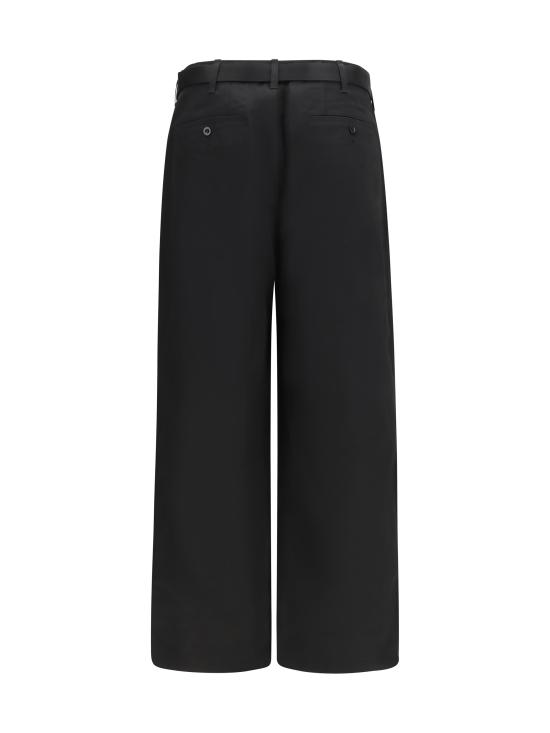 26FW 사카이 스트레이트 팬츠 2604032M 001 BLACK - SACAI