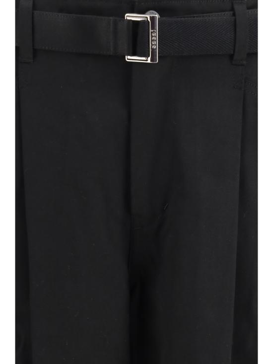 26FW 사카이 스트레이트 팬츠 2604032M 001 BLACK - SACAI