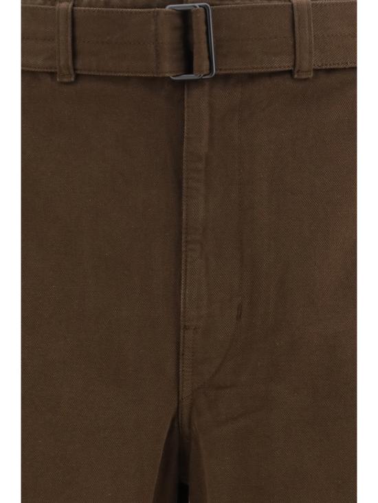 26FW 르메르 트위스트 벨티드 팬츠 PA326LD1077 BR512 BROWN - LEMAIRE