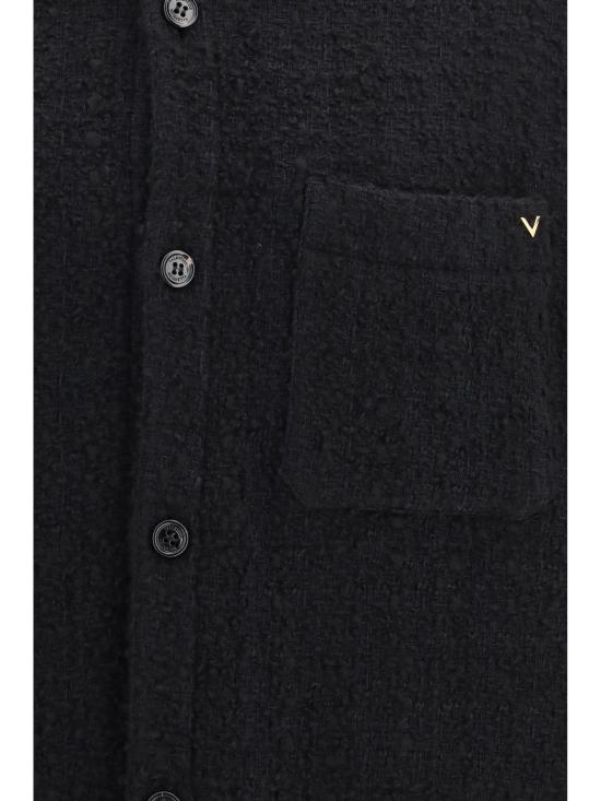 26FW 발렌티노 가라바니 긴팔 셔츠 9V3CIO01BL1 0NO BLACK - VALENTINO GARAVANI