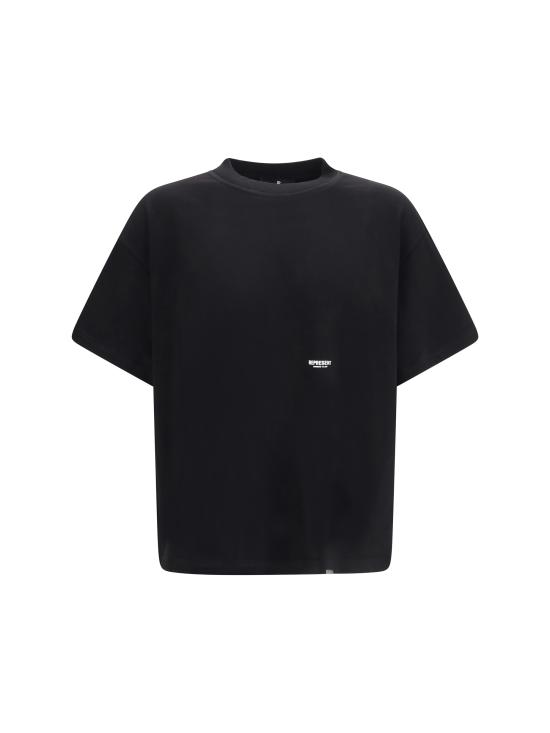 26FW 리프레젠트 반팔 티셔츠 OCM100042 JETBLACK