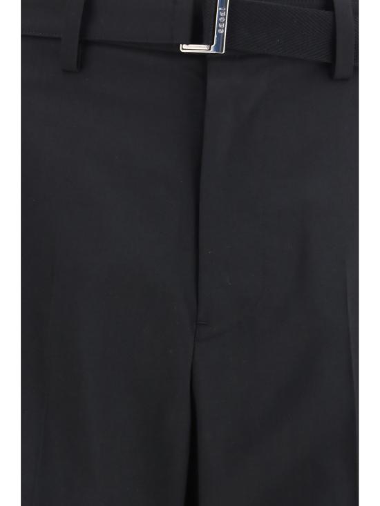 26FW 사카이 스트레이트 팬츠 2604030M 001 BLACK - SACAI