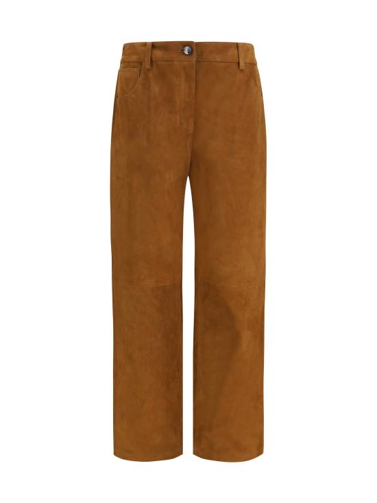 26FW 마그다뷰트림 수트 팬츠 288726 BROWN