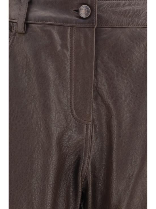 26FW 마그다뷰트림 스트레이트 팬츠 287726 BROWN - MAGDA BUTRYM