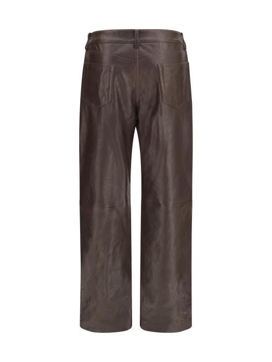 26FW 마그다뷰트림 스트레이트 팬츠 287726 BROWN - MAGDA BUTRYM