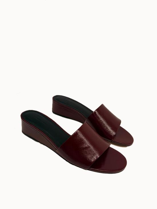  만수르 가브리엘 뮬/슬리퍼 제파 슬라이드  클라레 - MANSUR GAVRIEL