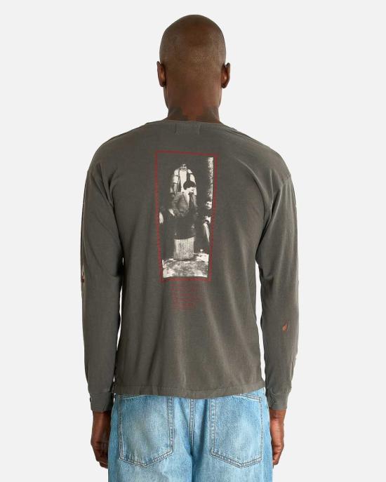  앙팡리쉬데프리메 긴팔 티셔츠 Enfants Riches Deprimes The Reality Of God Ls T Shirt - ENFANTS RICHES DEPRIMES