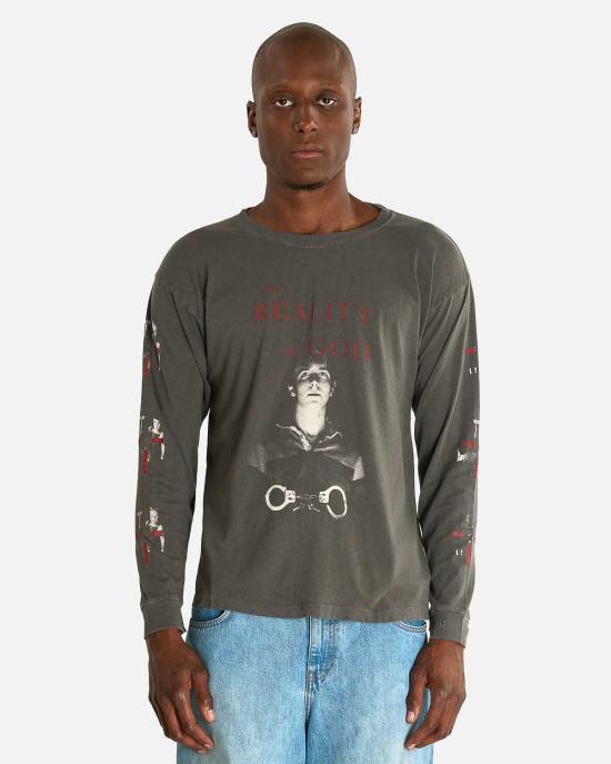  앙팡리쉬데프리메 긴팔 티셔츠 Enfants Riches Deprimes The Reality Of God Ls T Shirt