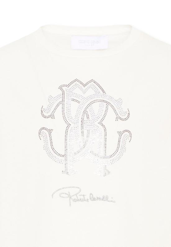 26FW [키즈] 로베르토 카발리 티셔츠 CGA26112TS AVORIO C C IVORY - ROBERTO CAVALLI