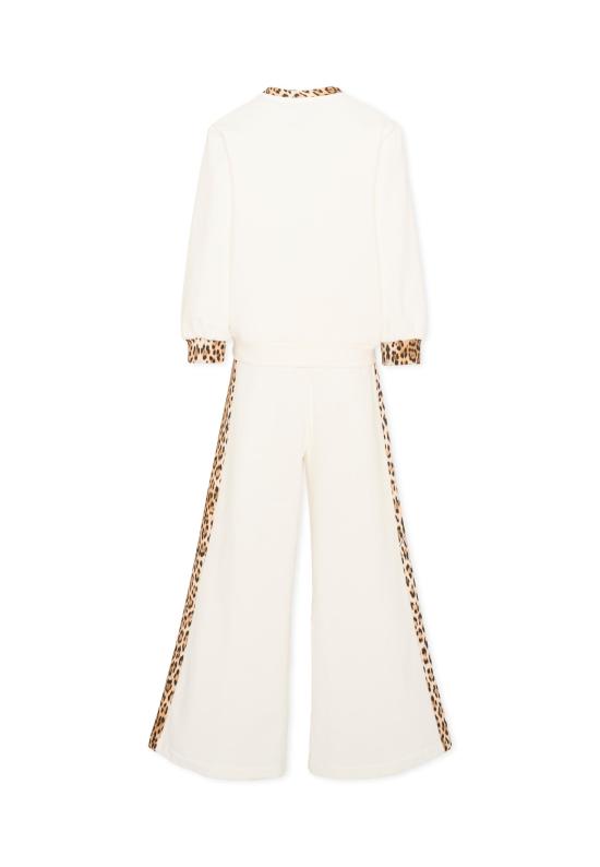 26FW [키즈] 로베르토 카발리 점프수트 CGA26157CF AVOR CC GN IVORY - ROBERTO CAVALLI
