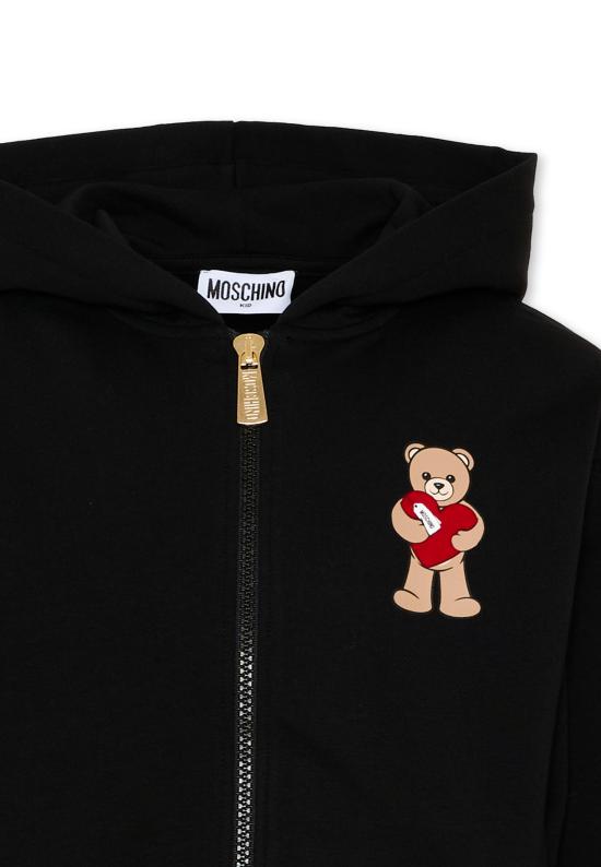 26FW [주니어] 모스키노 풀오버 HDF06T LDA63 60100 BLACK - MOSCHINO