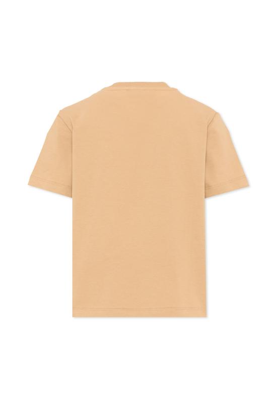 26FW [키즈] 로베르토 카발리 티셔츠 CBA26070TS BEIG MARZ BEIGE - ROBERTO CAVALLI