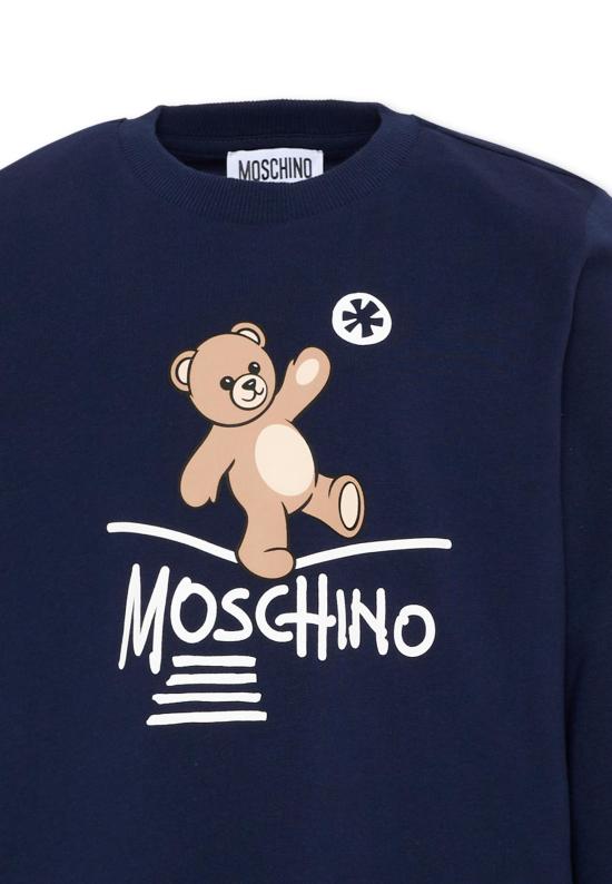 26FW [키즈] 모스키노 티셔츠 HZO00J LAA20 40016 BLUE - MOSCHINO