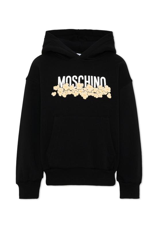26FW [키즈] 모스키노 티셔츠 HUF09Z LCA83 60100 BLACK