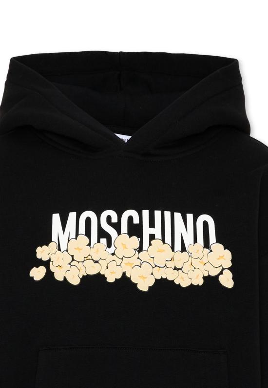 26FW [키즈] 모스키노 티셔츠 HUF09Z LCA83 60100 BLACK - MOSCHINO