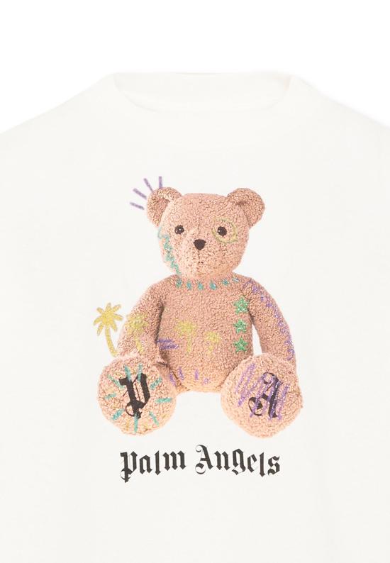 26FW [키즈] 팜앤젤스 티셔츠 F6PAJGTH079 412 IVORY - PALM ANGELS