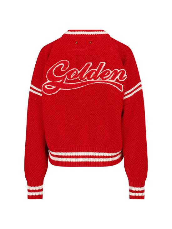 26FW 골든구스 스웨터 GWP02794 P002672 40605 RED - GOLDEN GOOSE