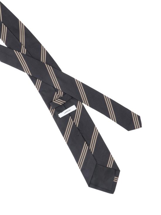 26FW 라르디니 넥타이 ACCRC8 CN64116 999SA Black - LARDINI