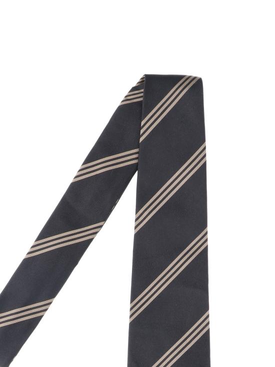 26FW 라르디니 넥타이 ACCRC8 CN64116 999SA Black - LARDINI