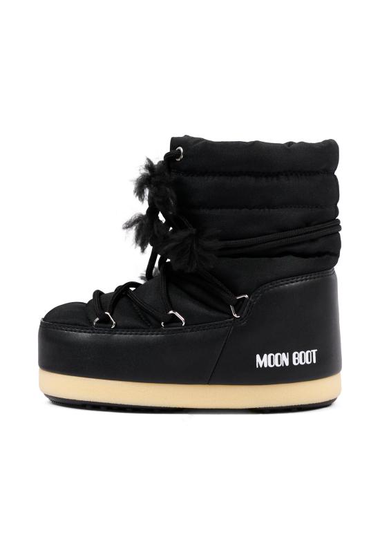 26FW [키즈] 문부츠 미들 부츠 80D1470010 N001 BLACK - MOON BOOT