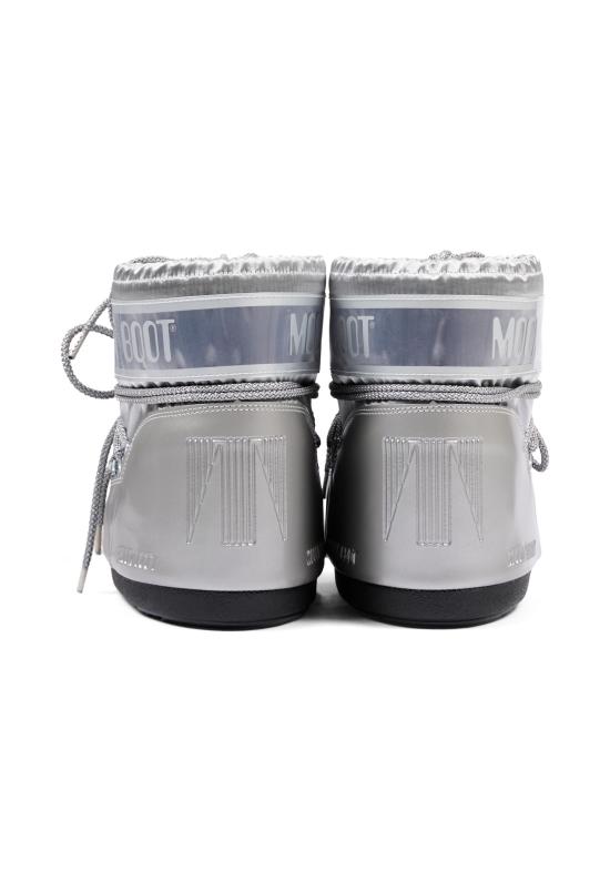 26FW [키즈] 문부츠 아이콘 나일론 로우 부츠 80D1409350 H001 SILVER - MOON BOOT