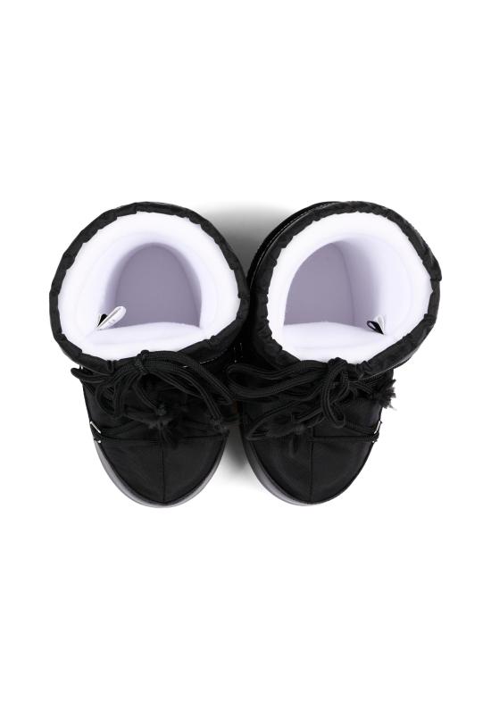 26FW [키즈] 문부츠 아이콘 나일론 부츠 80D1400440 N001 BLACK - MOON BOOT