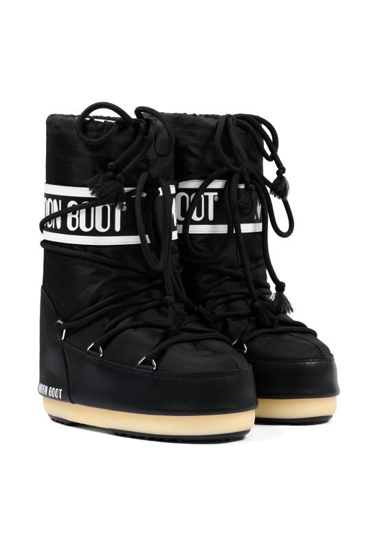 26FW [키즈] 문부츠 아이콘 나일론 부츠 80D1400440 N001 BLACK - MOON BOOT