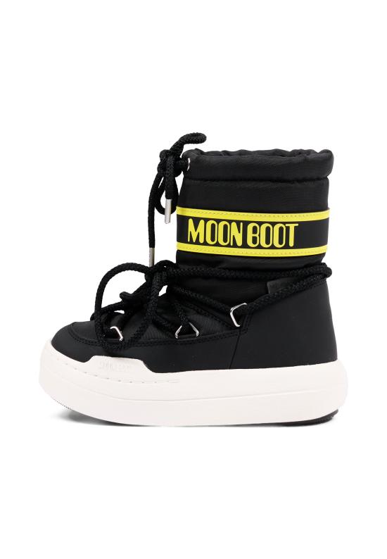 26FW [키즈] 문부츠 미들 부츠 80D3440020 N001 BLACK - MOON BOOT