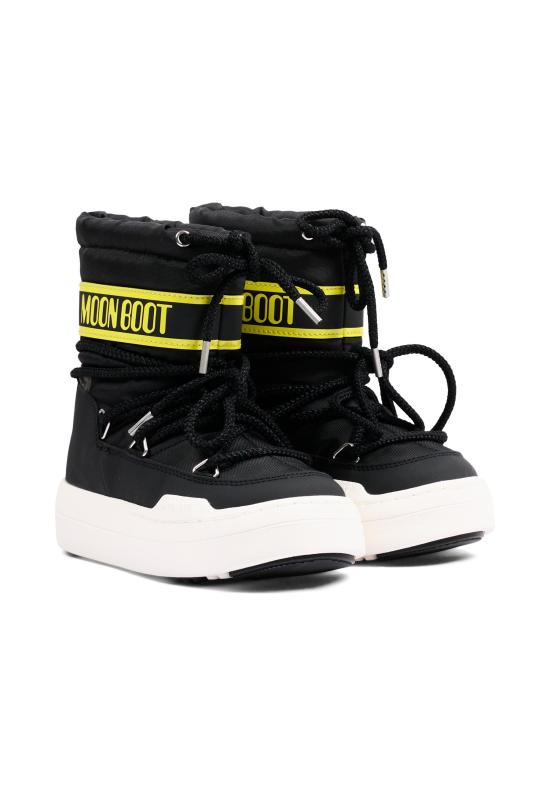 26FW [키즈] 문부츠 미들 부츠 80D3440020 N001 BLACK - MOON BOOT