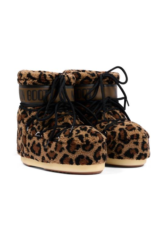26FW [키즈] 문부츠 아이콘 나일론 로우 부츠 80D1409960 MM21 BROWN - MOON BOOT