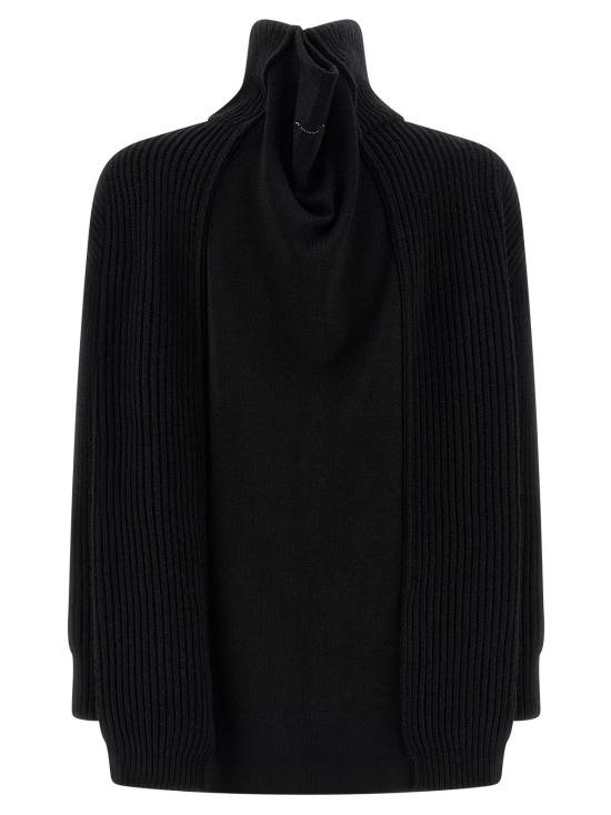  MM6 메종마르지엘라 자켓 Mm6 메종 마르지엘라 카디건 미니 골지 울 니트 드레스 - MM6 MAISON MARGIELA
