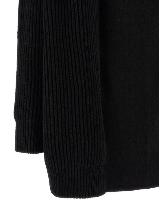  MM6 메종마르지엘라 자켓 Mm6 메종 마르지엘라 카디건 미니 골지 울 니트 드레스 - MM6 MAISON MARGIELA