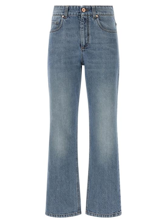 26FW 브루넬로 쿠치넬리 데님 팬츠 MA095P5758C9012 Blue