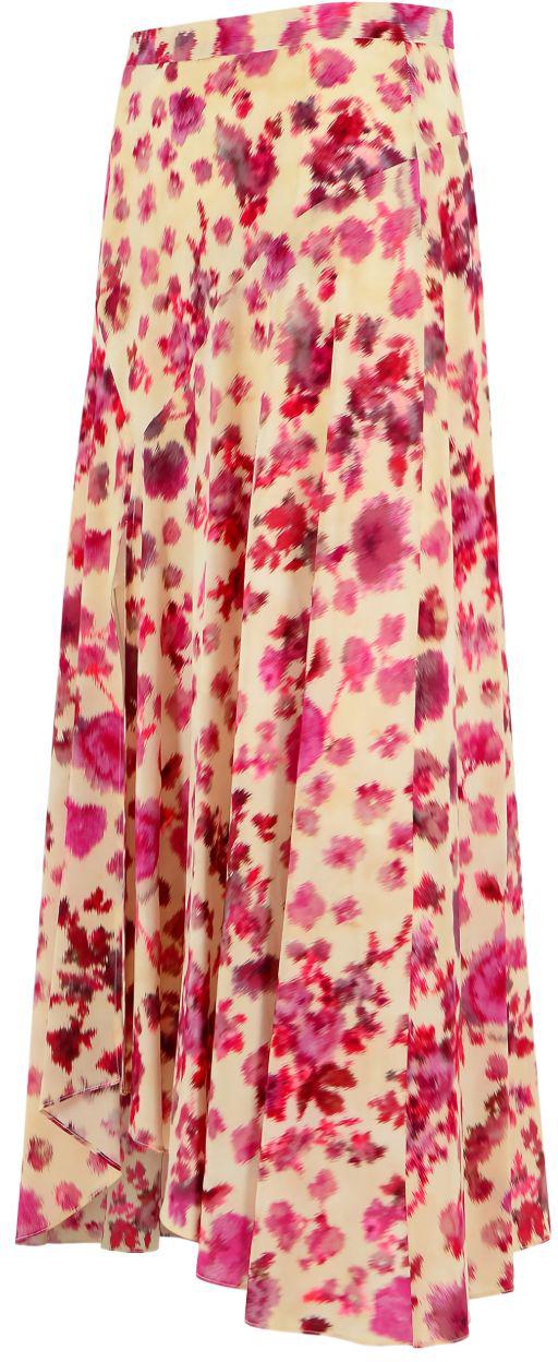 26SS 이자벨마랑 롱 스커트 JU0012FBD1J11I40PK PINK - ISABEL MARANT