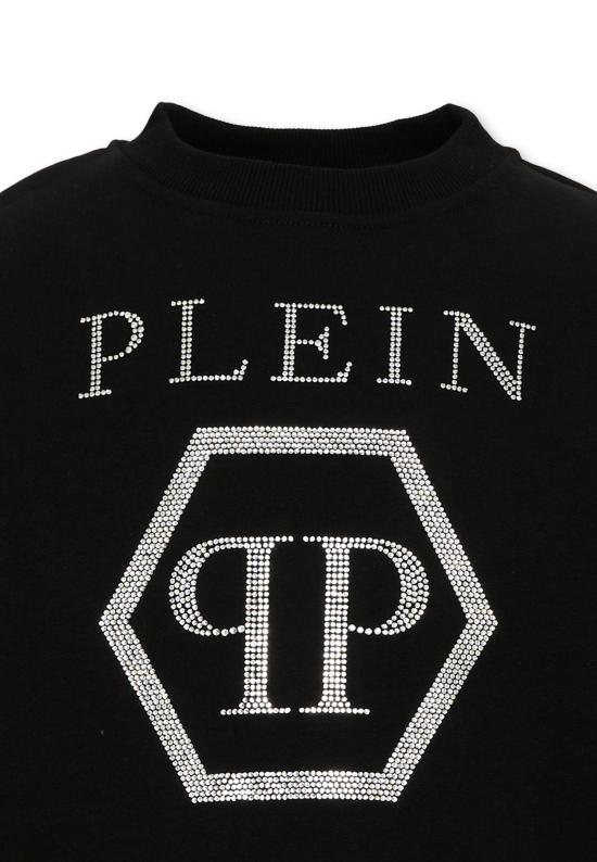 26FW [키즈] 필립 플레인 니트/스웻셔츠 F6PHJGSW021 110 BLACK - PHILIPP PLEIN