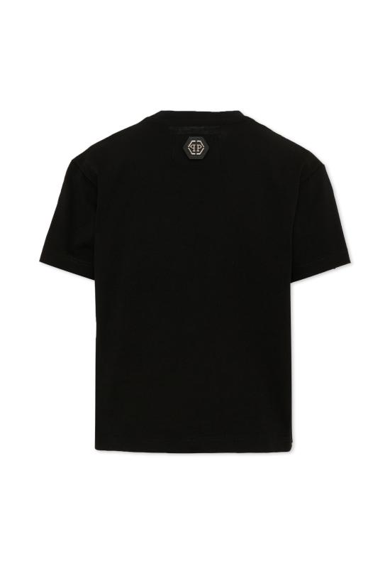 26FW [키즈] 필립 플레인 티셔츠 F6PHJGTH022 110 BLACK - PHILIPP PLEIN