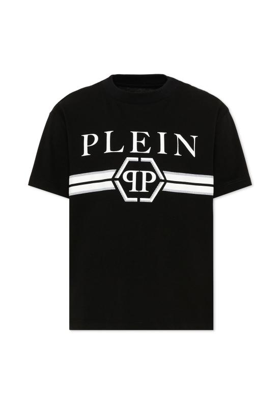 26FW [키즈] 필립 플레인 티셔츠 F6PHJBTH093 110 BLACK