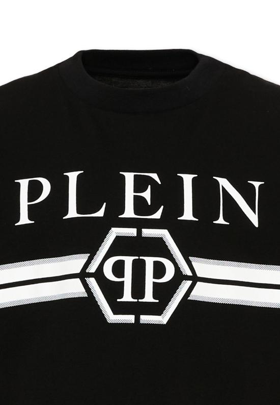 26FW [키즈] 필립 플레인 티셔츠 F6PHJBTH093 110 BLACK - PHILIPP PLEIN