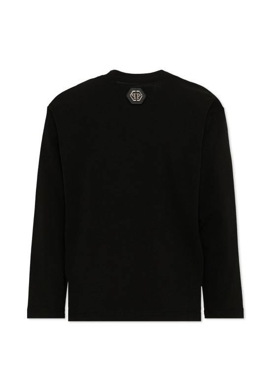 26FW [키즈] 필립 플레인 티셔츠 F6PHJBTH094 110 BLACK - PHILIPP PLEIN
