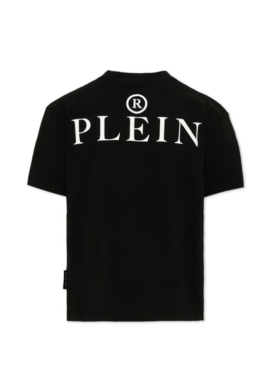 26FW [키즈] 필립 플레인 티셔츠 F6PHJBTH157 110 BLACK - PHILIPP PLEIN