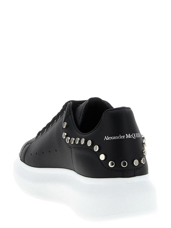  알렉산더 맥퀸 스니커즈 카프스킨 청키  블랙 - ALEXANDER MCQUEEN
